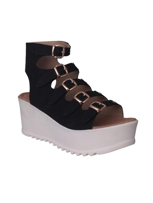 black gladiators wedge - 14669091 - Very Small Image - 1
