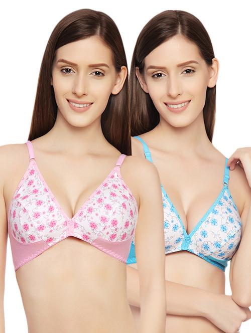 set of 2 multi colored bras - 14670618 - Very Small Image - 1
