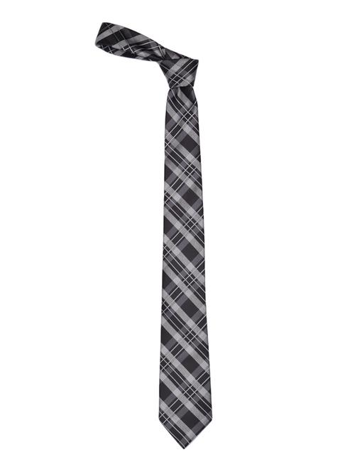 black microfiber tie - 14670841 - Very Small Image - 1