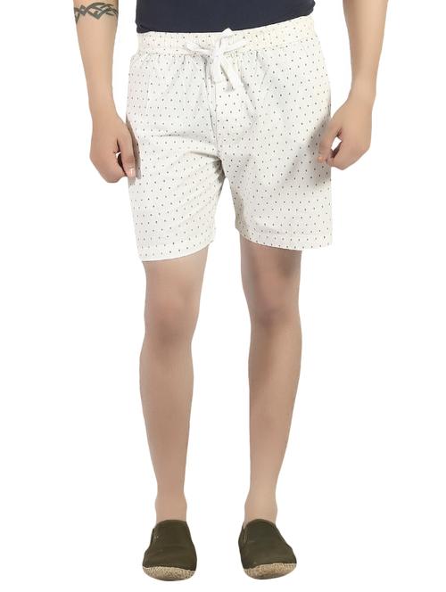 grey cotton blend shorts - 14670956 - Very Small Image - 1