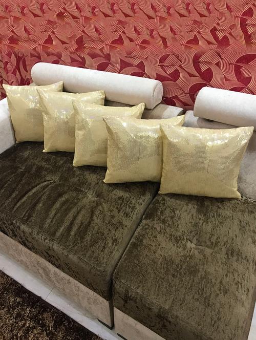 cushion cover star sequencing beige set of 5 - 14672223 - Very Small Image - 1