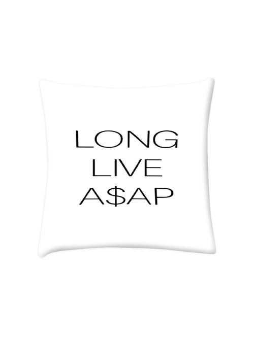 long live asap digitally printed cushion cover 16 x 16 inch - 14673459 - Very Small Image - 1
