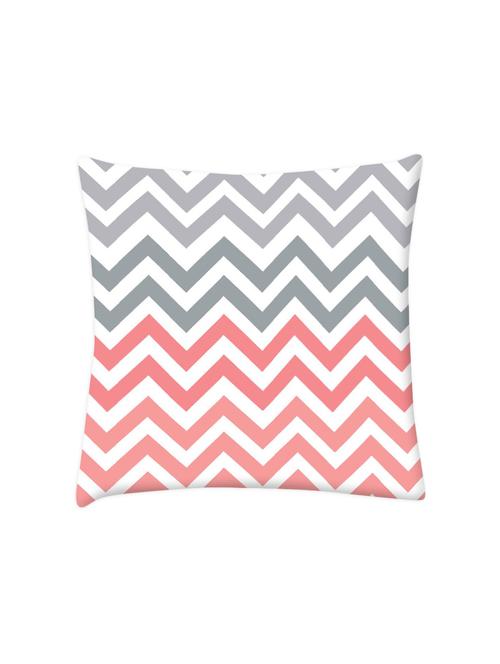 frequency multicolored soft digitally printed cushion cover 16 x 16 inch - 14673462 - Very Small Image - 1