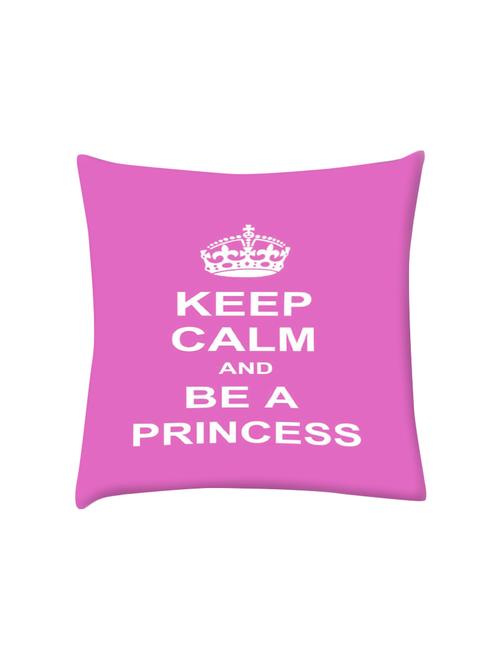 keep calm princess digitally printed cushion cover 16 x 16 inch - 14673475 - Very Small Image - 1
