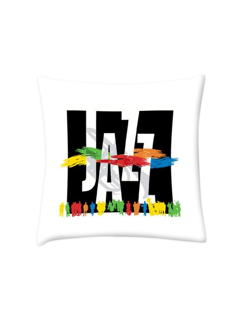 jazz logo digitally printed cushion cover 16 x 16 inch - 14673507 - Very Small Image - 1