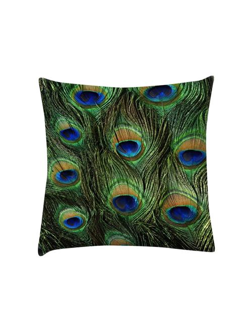 feather pattern digitally printed cushion cover 16 x 16 inch - 14673563 - Very Small Image - 1