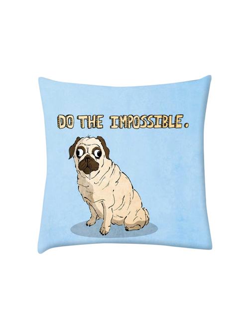 do the impossible cute digitally printed cushion cover 16 x 16 inch - 14673588 - Very Small Image - 1