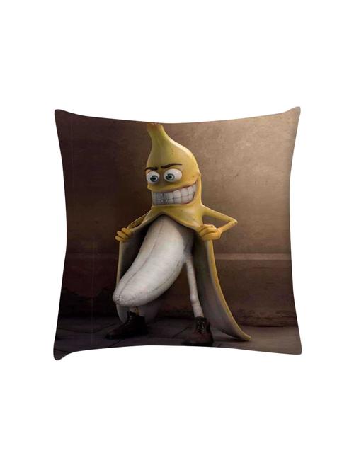 funny i got banana digitally printed cushion cover 16 x 16 inch - 14673604 - Very Small Image - 1