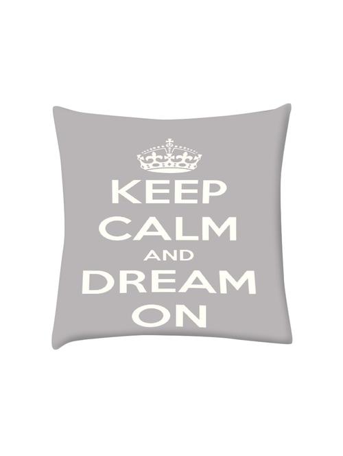 keep calm and dream on digitally printed cushion cover 16 x 16 inch - 14673622 - Very Small Image - 1