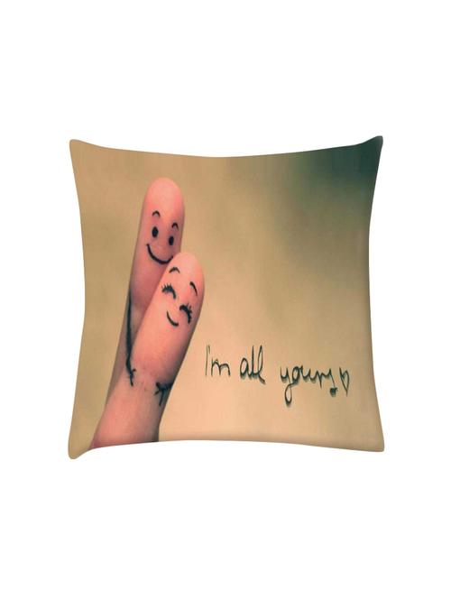 im all yours digitally printed cushion cover 16 x 16 inch - 14673652 - Very Small Image - 1