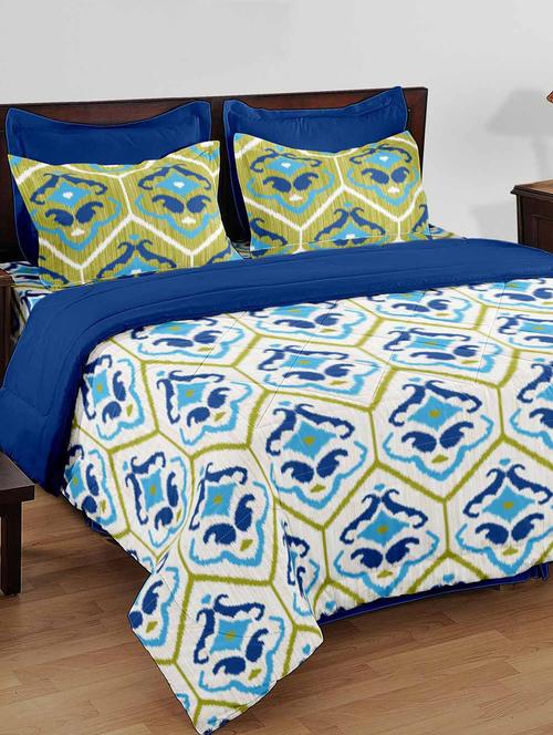 double bed comforter with silken filling - 14677254 - Very Small Image - 1