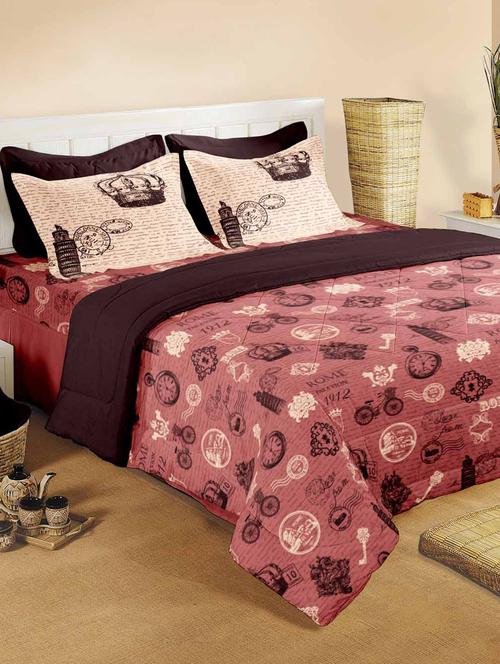 double bed comforter with silken filling - 14677258 - Very Small Image - 1