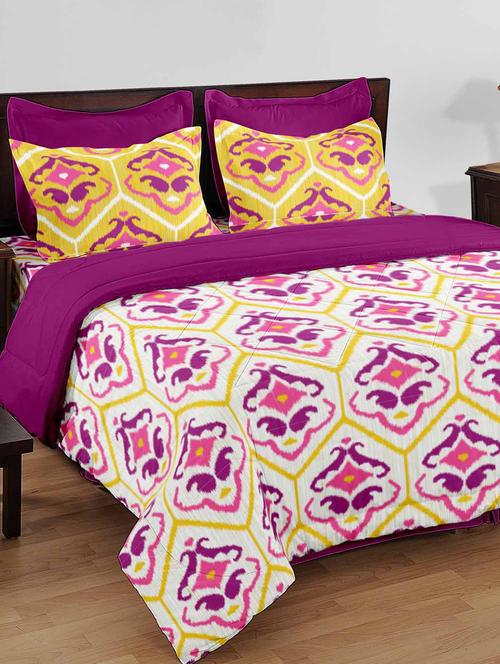 double bed comforter with silken filling - 14677268 - Very Small Image - 1