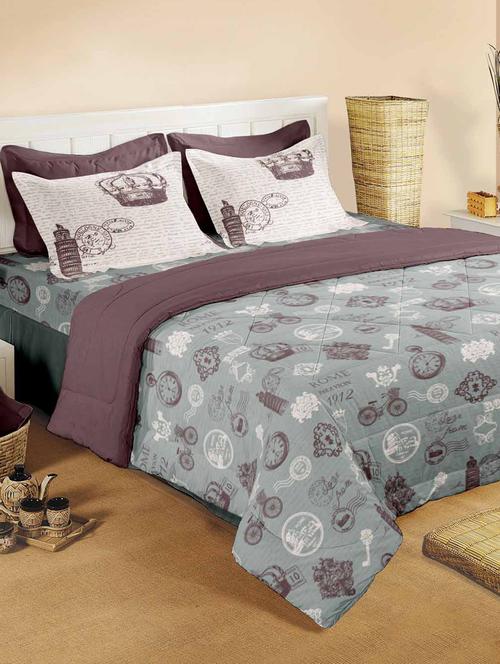 double bed comforter with silken filling - 14677272 - Very Small Image - 1