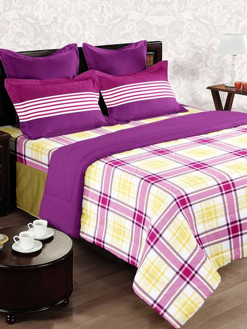 double bed comforter with silken filling - 14677276 - Very Small Image - 1
