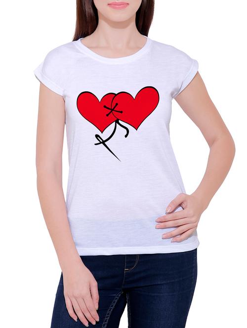 white printed tee - 14678923 - Very Small Image - 1
