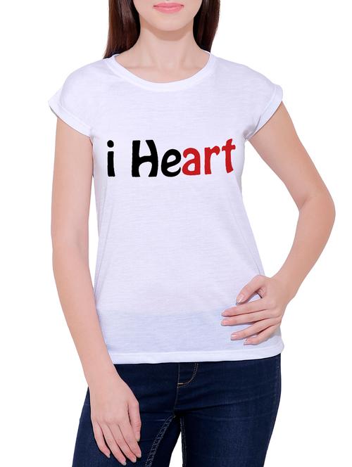 white printed tee - 14678927 - Very Small Image - 1
