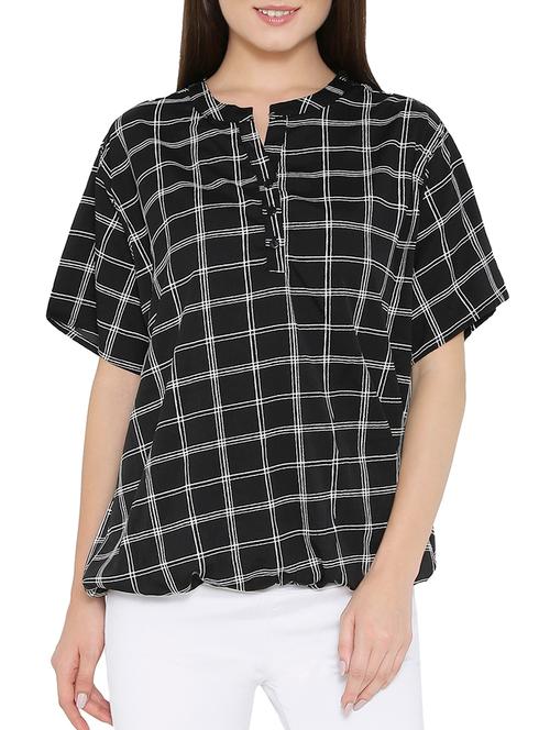 black checkered top - 14678962 - Very Small Image - 1