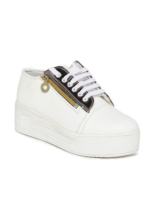 white lace-up sneaker - 14679252 - Very Small Image - 1