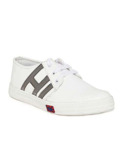 white lace-up sneaker - 14679259 - Very Small Image - 1
