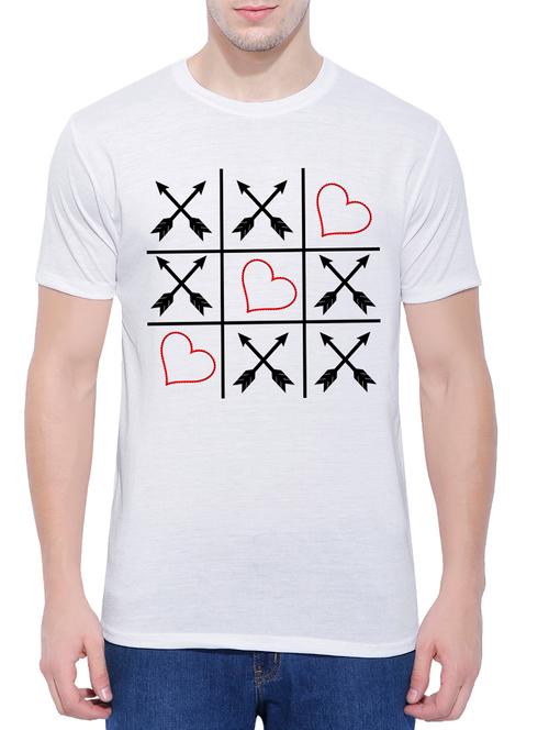 white cotton chest print tshirt - 14679443 - Very Small Image - 1