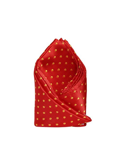 red polyester pocketsquare - 14679968 - Very Small Image - 1