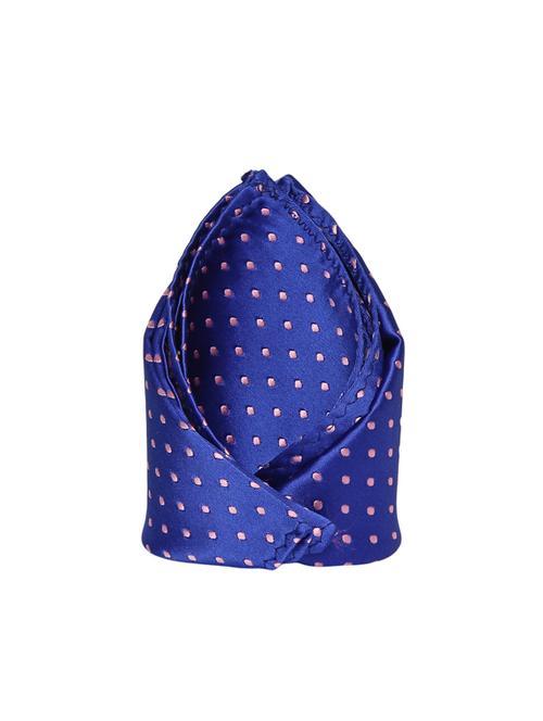 blue polyester pocketsquare - 14679985 - Very Small Image - 1