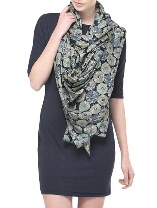 printed viscose stole - 14680029 - Very Small Image - 1