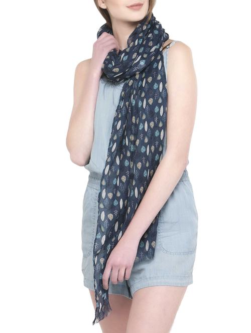printed cotton stole - 14680031 - Very Small Image - 1