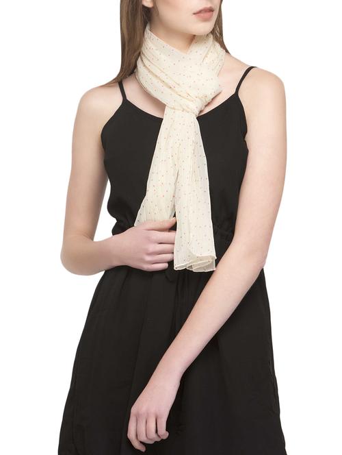 printed chiffon stole - 14680036 - Very Small Image - 1