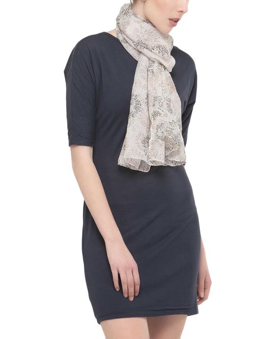 printed polyester stole - 14680038 - Very Small Image - 1