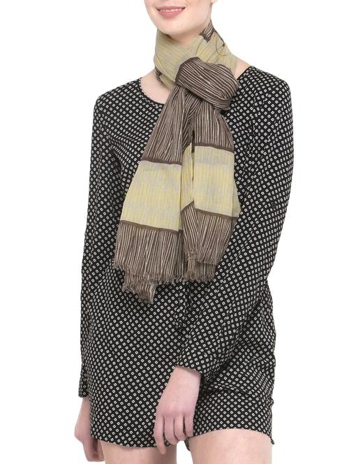 printed cotton stole - 14680054 - Very Small Image - 1