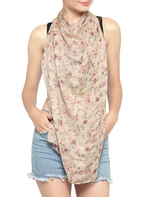 printed cotton stole - 14680068 - Very Small Image - 1