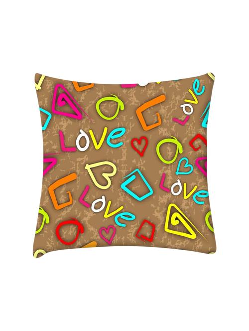 digitally printed polyester single cushion cover - 14684170 - Very Small Image - 1