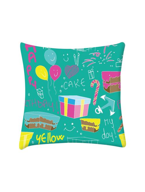 digitally printed single polyester cushion cover - 14695633 - Very Small Image - 1