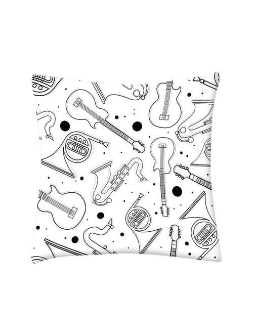digitally printed single polyester cushion cover - 14696504 - Very Small Image - 1