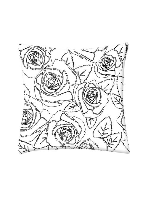digitally printed single polyester cushion cover - 14696651 - Very Small Image - 1