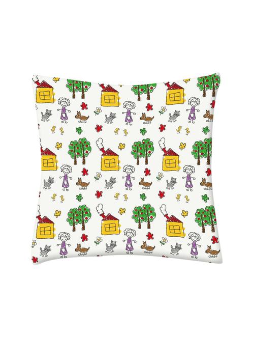 digitally printed single polyester cushion cover - 14696681 - Very Small Image - 1