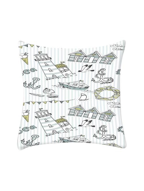 digitally printed single polyester cushion cover - 14697453 - Very Small Image - 1