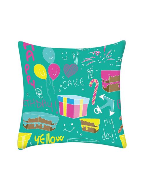 digitally printed single polyester cushion cover - 14697615 - Very Small Image - 1