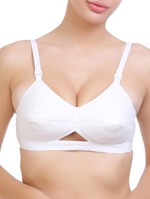 cut out detail solid bra - 14705693 - Very Small Image - 1