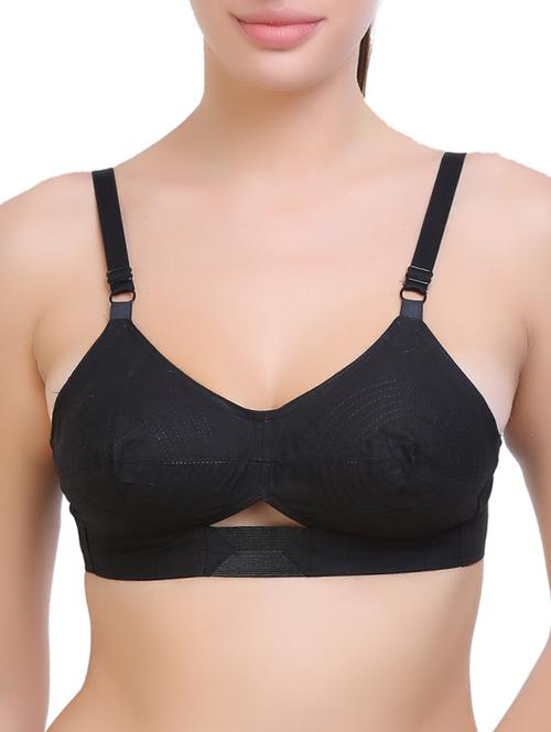 cu out detail solid bra - 14705694 - Very Small Image - 1