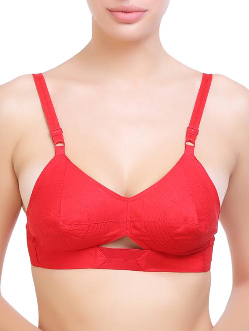 cut out detail solid bra - 14705696 - Very Small Image - 1