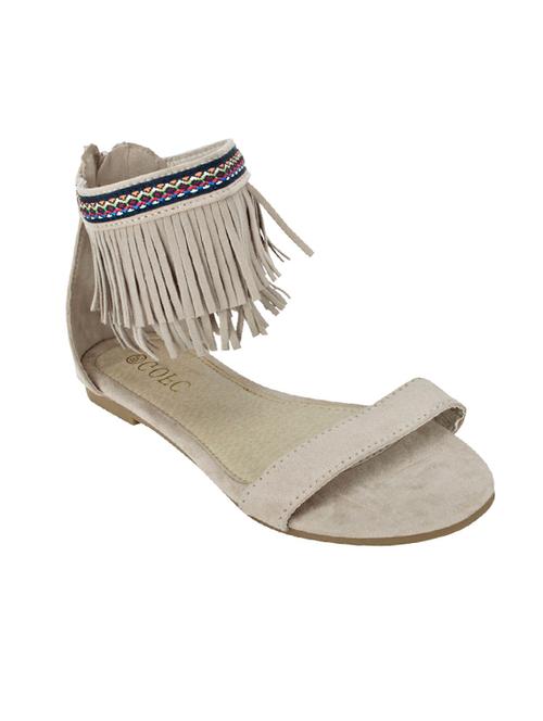 beige ankle strap sandal - 14714872 - Very Small Image - 1