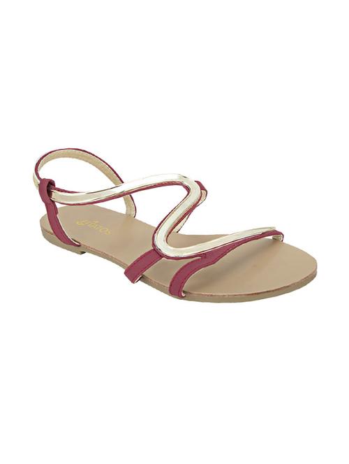 red back strap sandal - 14714889 - Very Small Image - 1