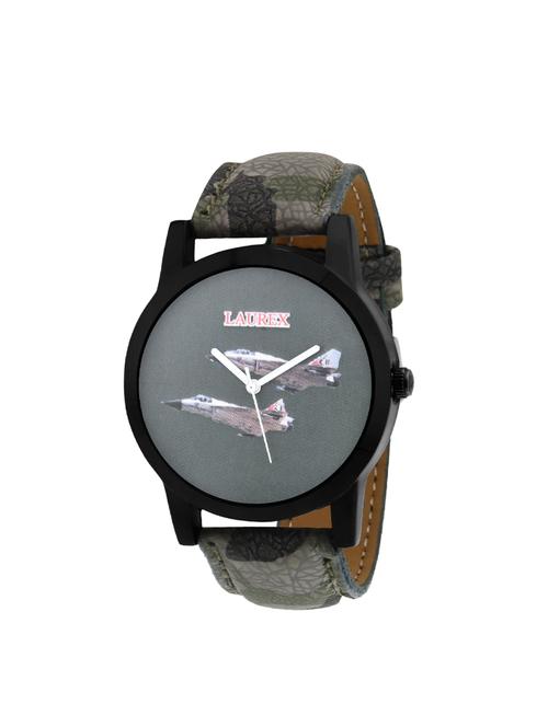 laurex analog round casual wear watches for men lx-87 - 14715850 - Very Small Image - 1