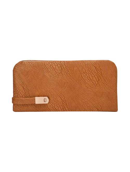 brown leather minaudiere clutch - 14717425 - Very Small Image - 1