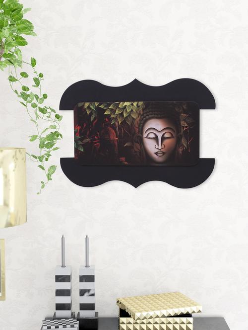 digital print buddha on wooden frame wall art - 14717569 - Very Small Image - 1