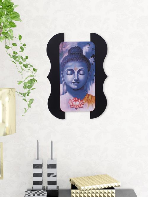 digital print buddha on wooden frame wall art - 14717573 - Very Small Image - 1