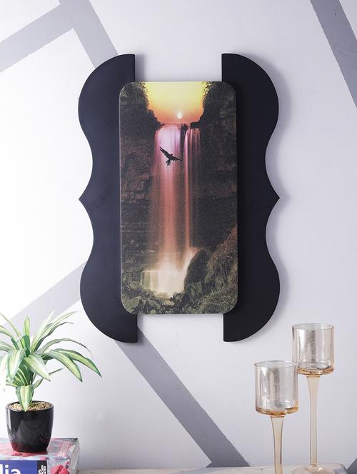 digital print waterfall on wooden frame wall art - 14717583 - Very Small Image - 1